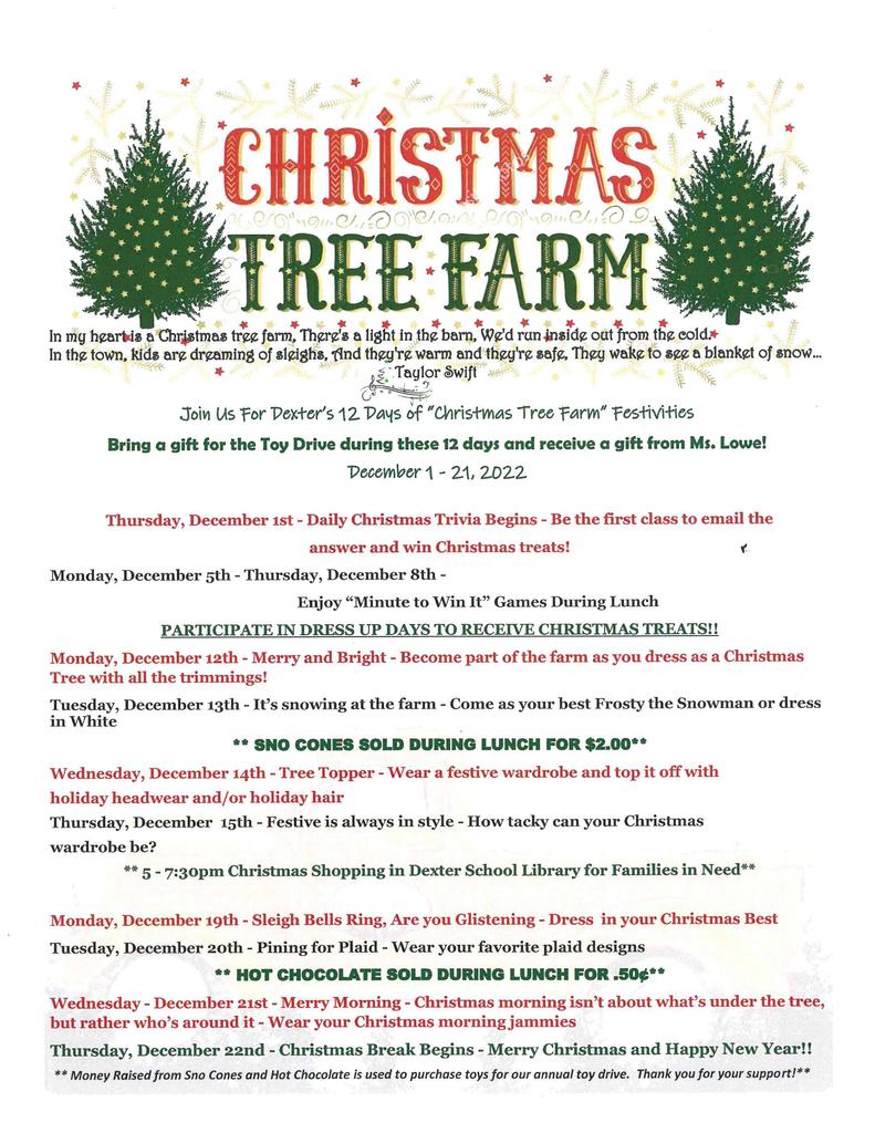 Christmas Tree Farm Festivities